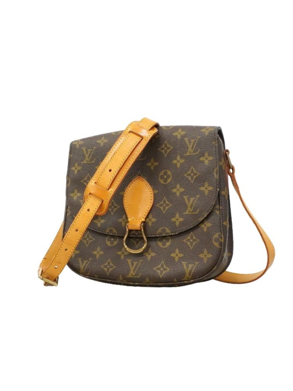 Louis Vuitton Shoulder Bag Monogram Saint-cloud GM Brown